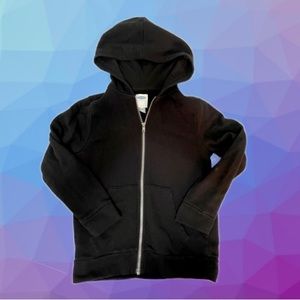 Youth black hoodie size 8